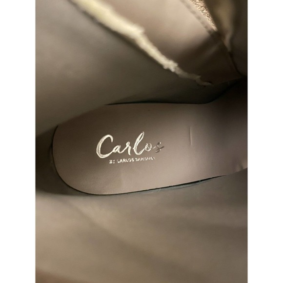 Carlos Santana Tibbie Snake Boots Women’s Size 7.5 3 Inch Ankle Boots - Picture 7 of 7